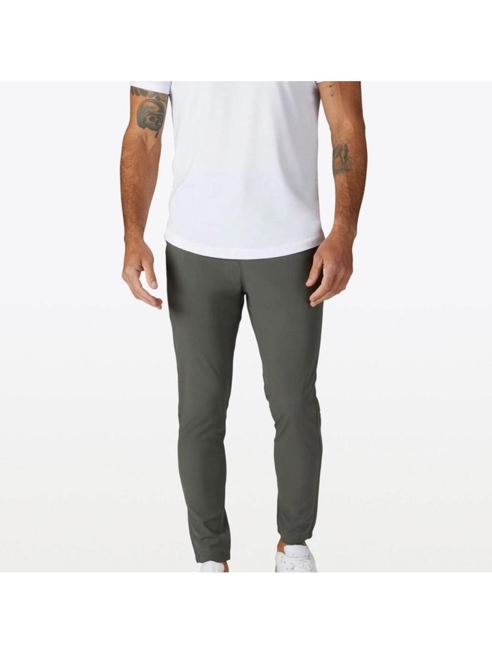 Cuts Clothing AO Men’s Performance Jogger Grey Green Sz Lg EUC